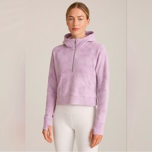 Lululemon Athletica Cropped Half Zip Scuba